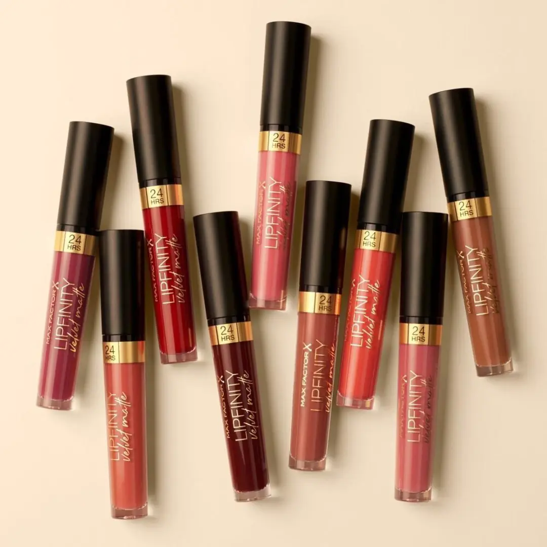 Max Factor Lipfinity Velvet Matte Lipstick 090 Rustic Red