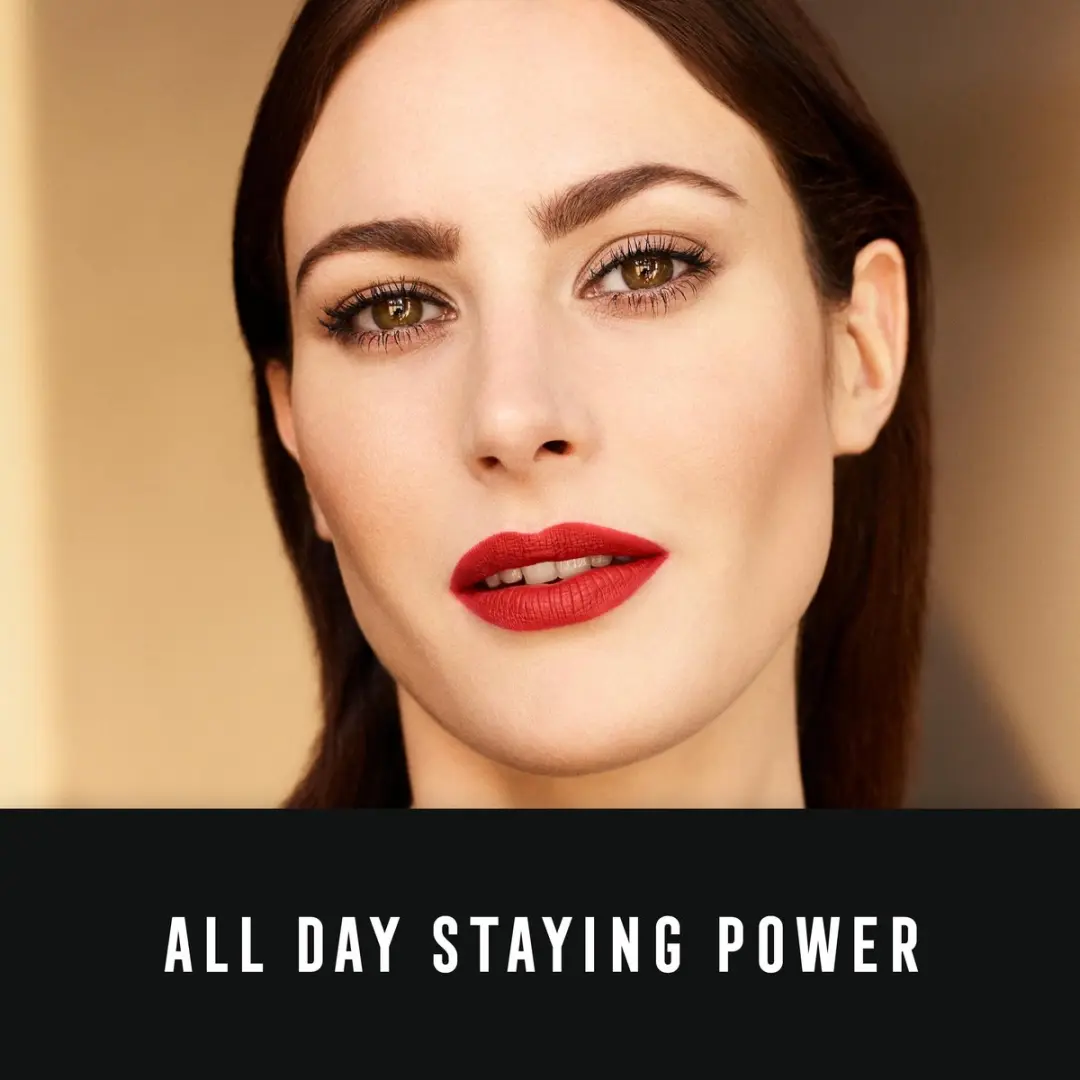Max Factor Lipfinity Velvet Matte Lipstick 090 Rustic Red