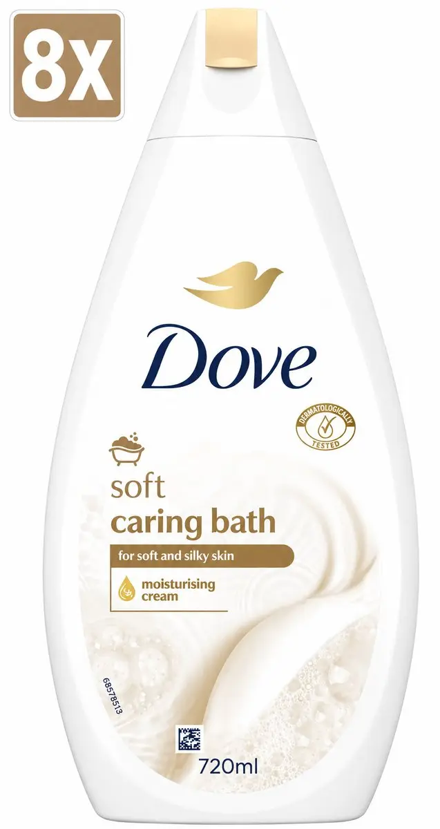 Dove Soft Caring Bath Douchegel 5760ml