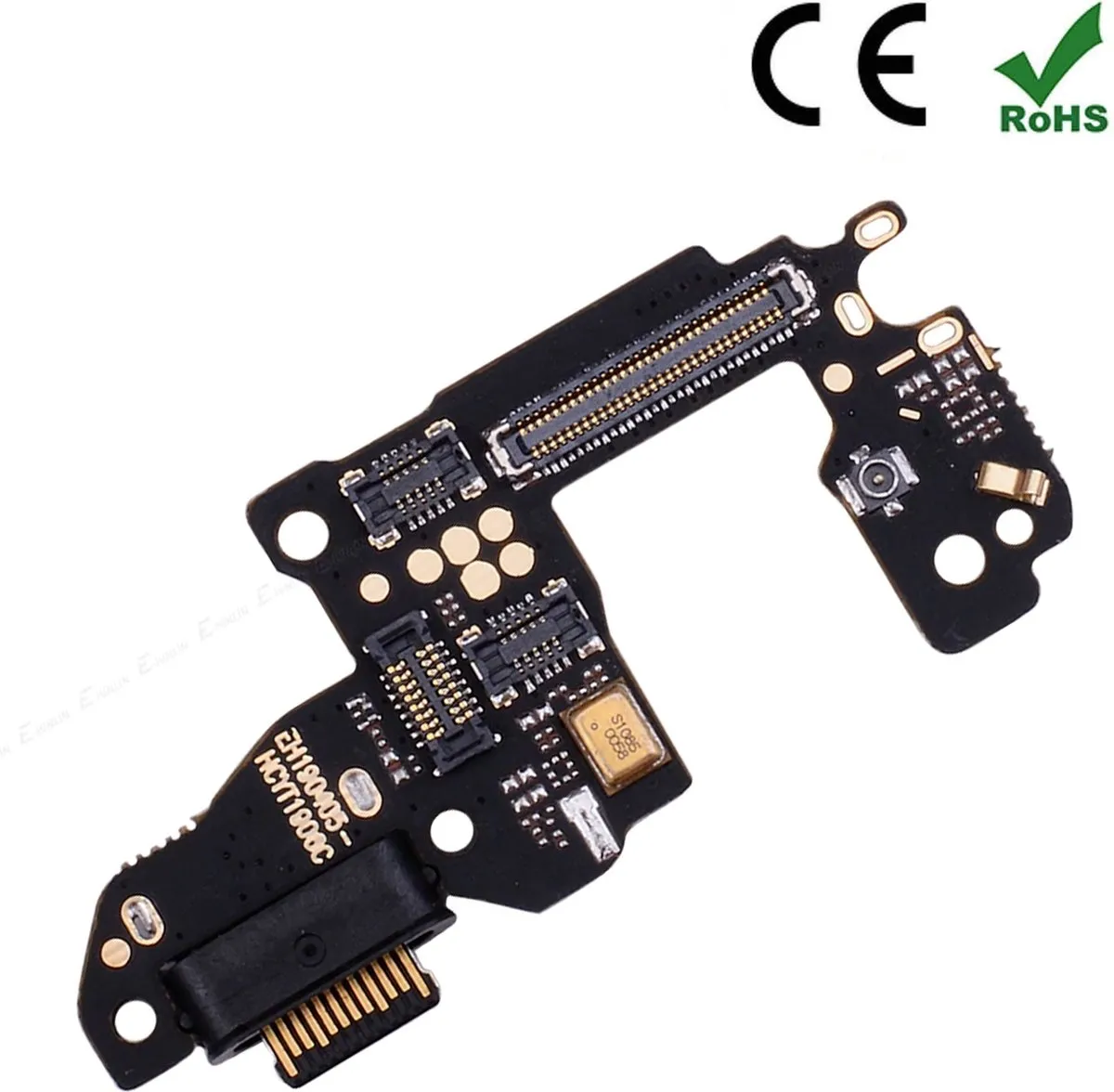 Huawei P30 USB-C Oplaadconnector - Zwart