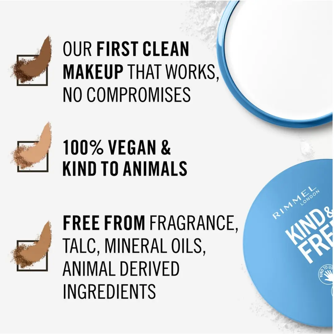 Rimmel London KIND & FREE Vegan Gezichtspoeder 030 Medium - 10g