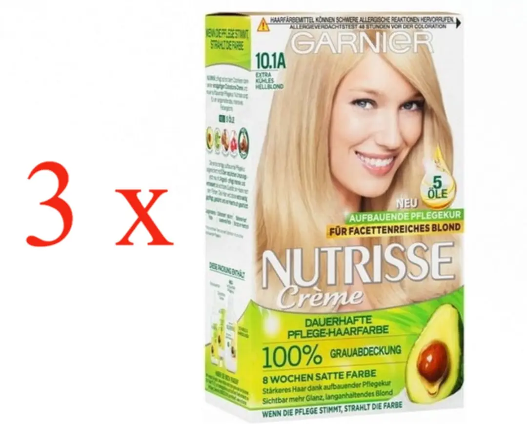 Garnier Nutrisse Crème Extra Licht Blond 10.1A
