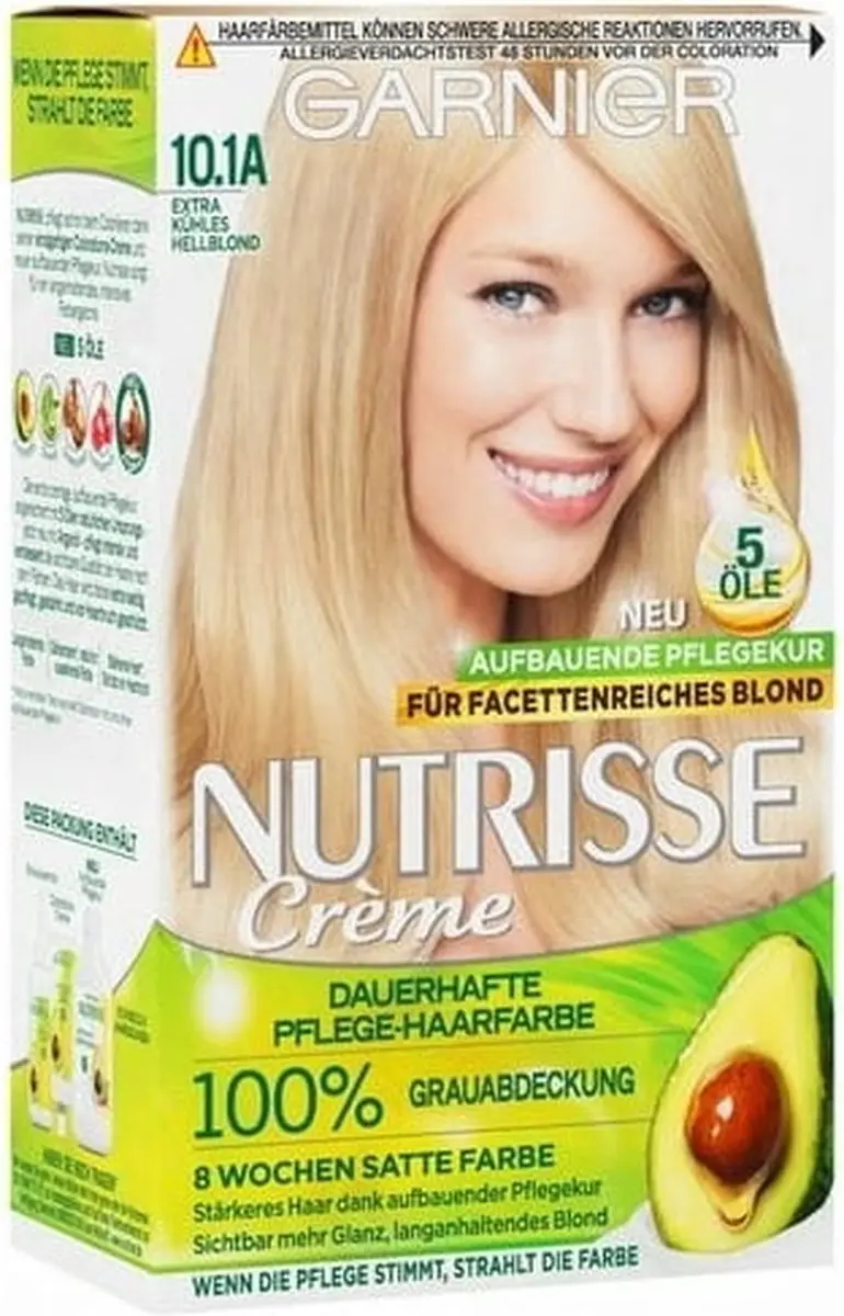 Garnier Nutrisse Crème Extra Licht Blond 10.1A - 3x480ml