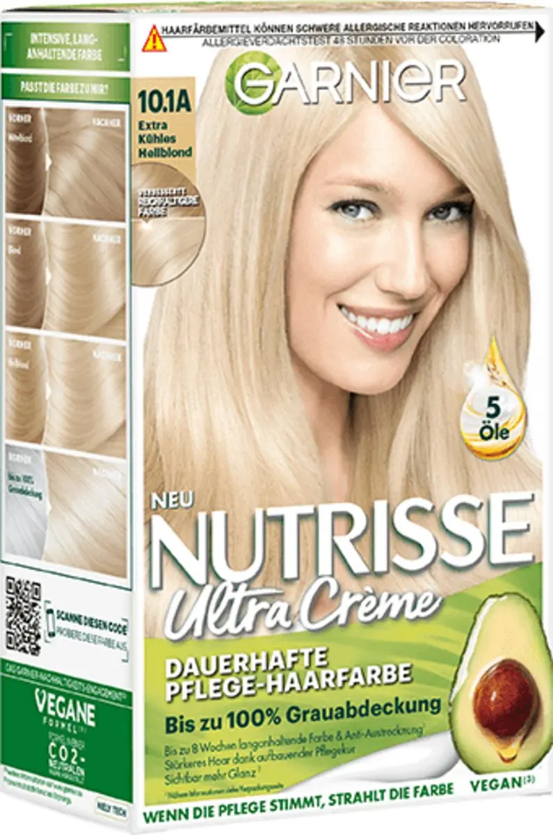Garnier Nutrisse Crème Extra Licht Blond 10.1A - 3x480ml