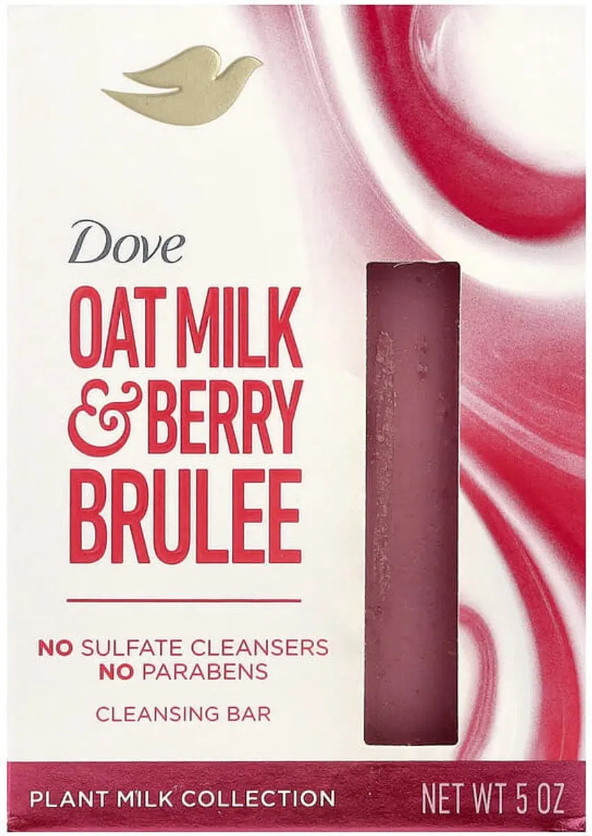 Dove Plant Milk Zeep Oat & Berry Brulee 140g