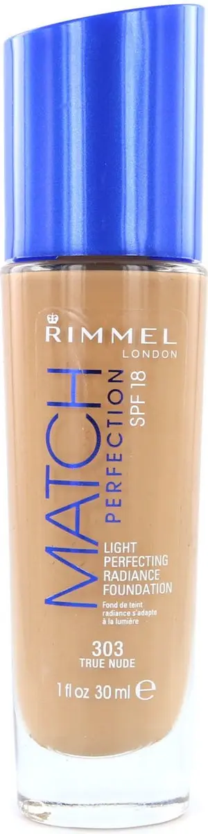 Rimmel London Match Perfection Foundation 303 True Nude - 30ml
