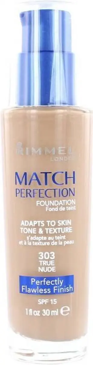 Rimmel London Match Perfection Foundation 303 True Nude - 30ml