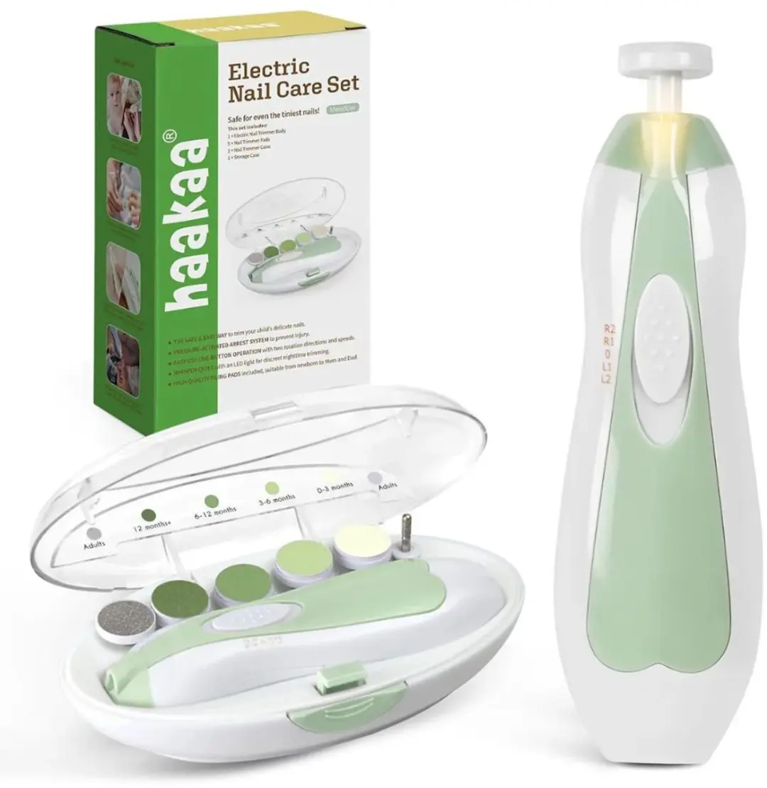 Haakaa Elektrische Baby Nagelverzorgingset