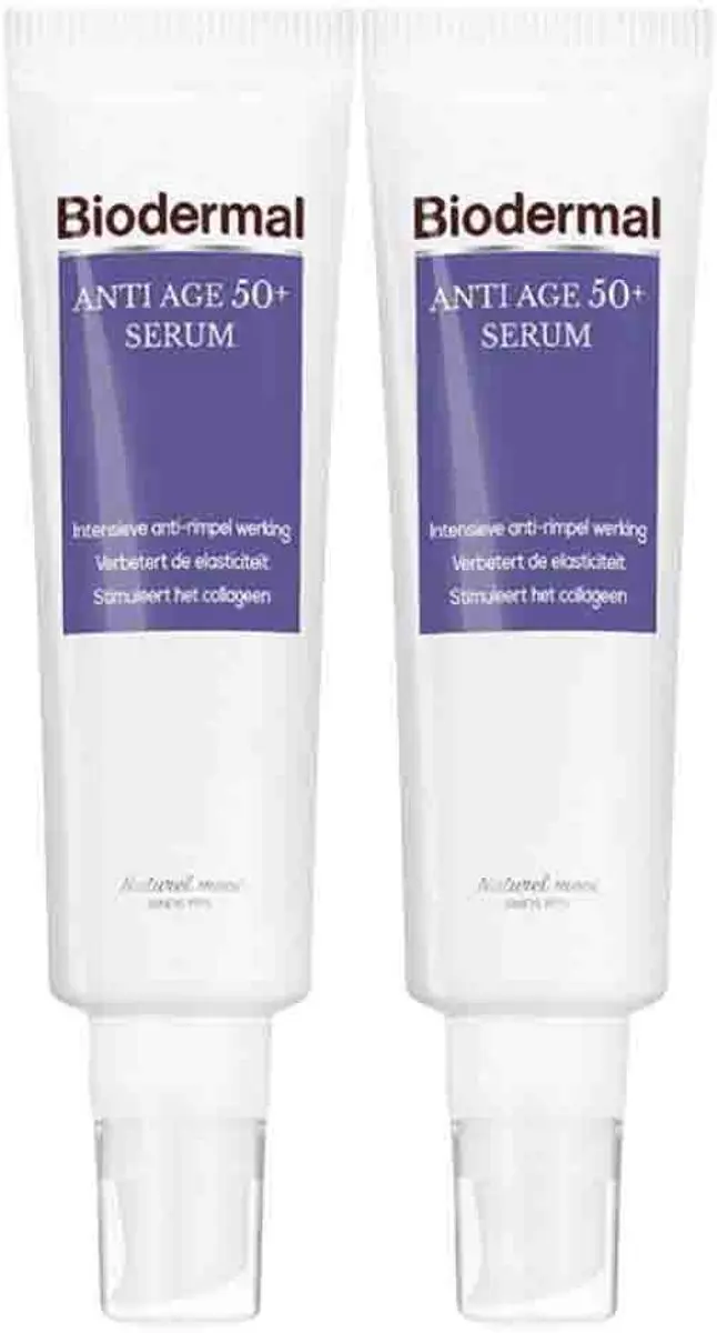 Biodermal Anti Age Gezichtsserum 50+ - 2x30ml
