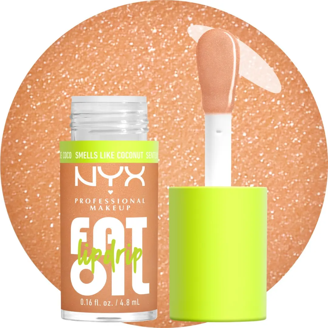 NYX Fat Oil Lip Drip Gloss Coconut Cutie - 4.8ml