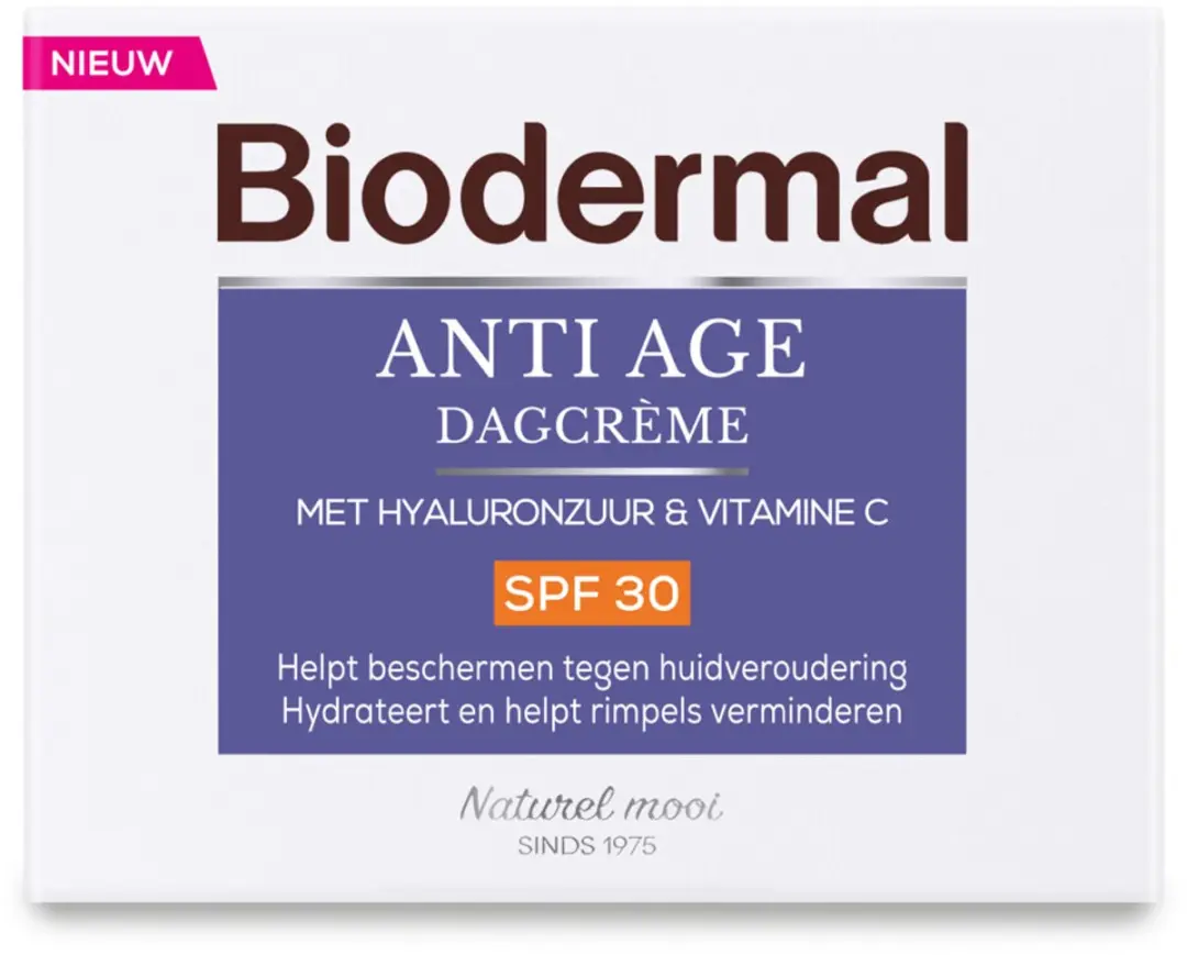 Biodermal Dagcrème Anti Age SPF30 - 2x50ml