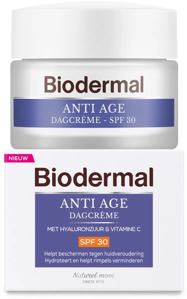 Biodermal Dagcrème Anti Age SPF30 - 2x50ml
