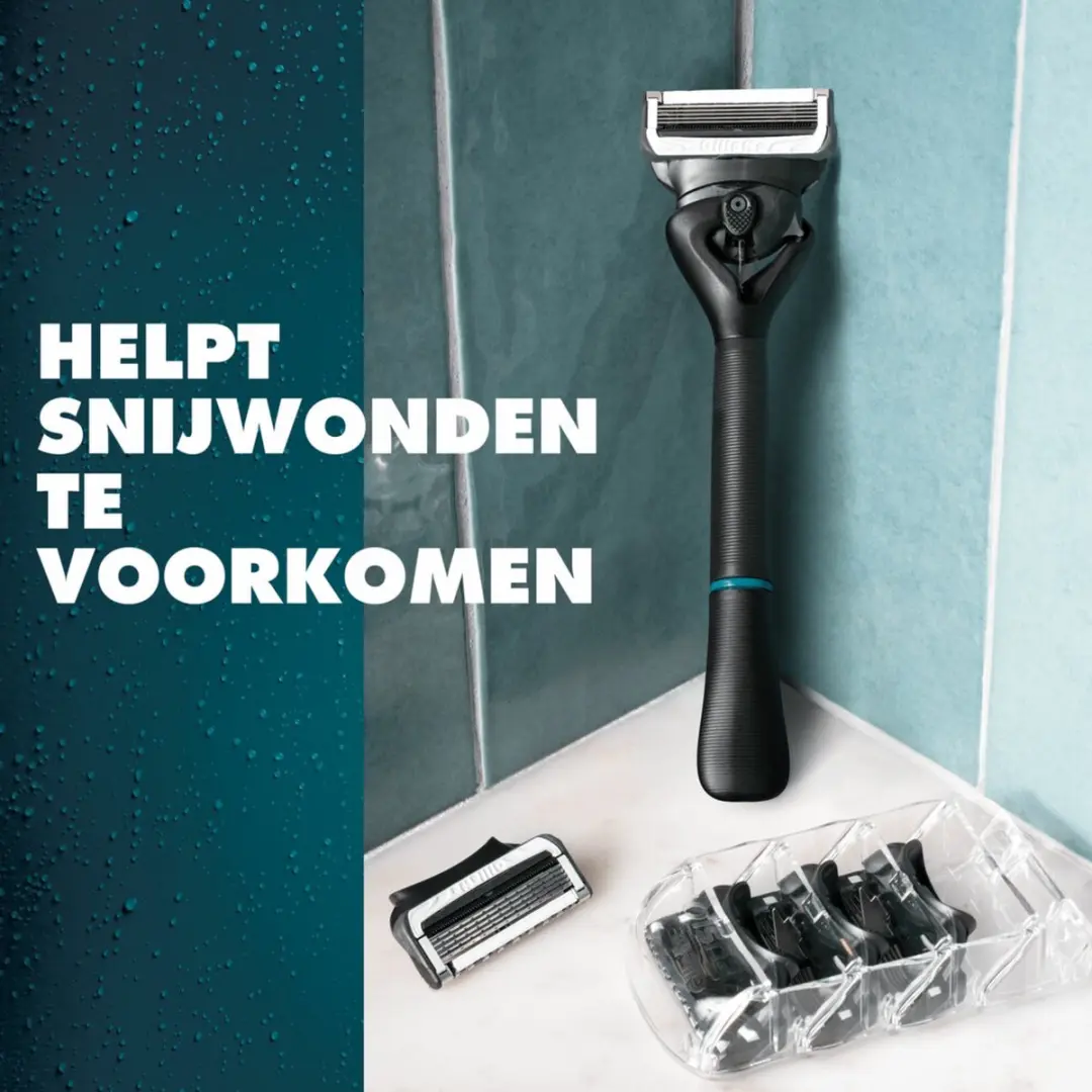 Gillette Intimate 6 Stuks - 5 Bladen - Zwart