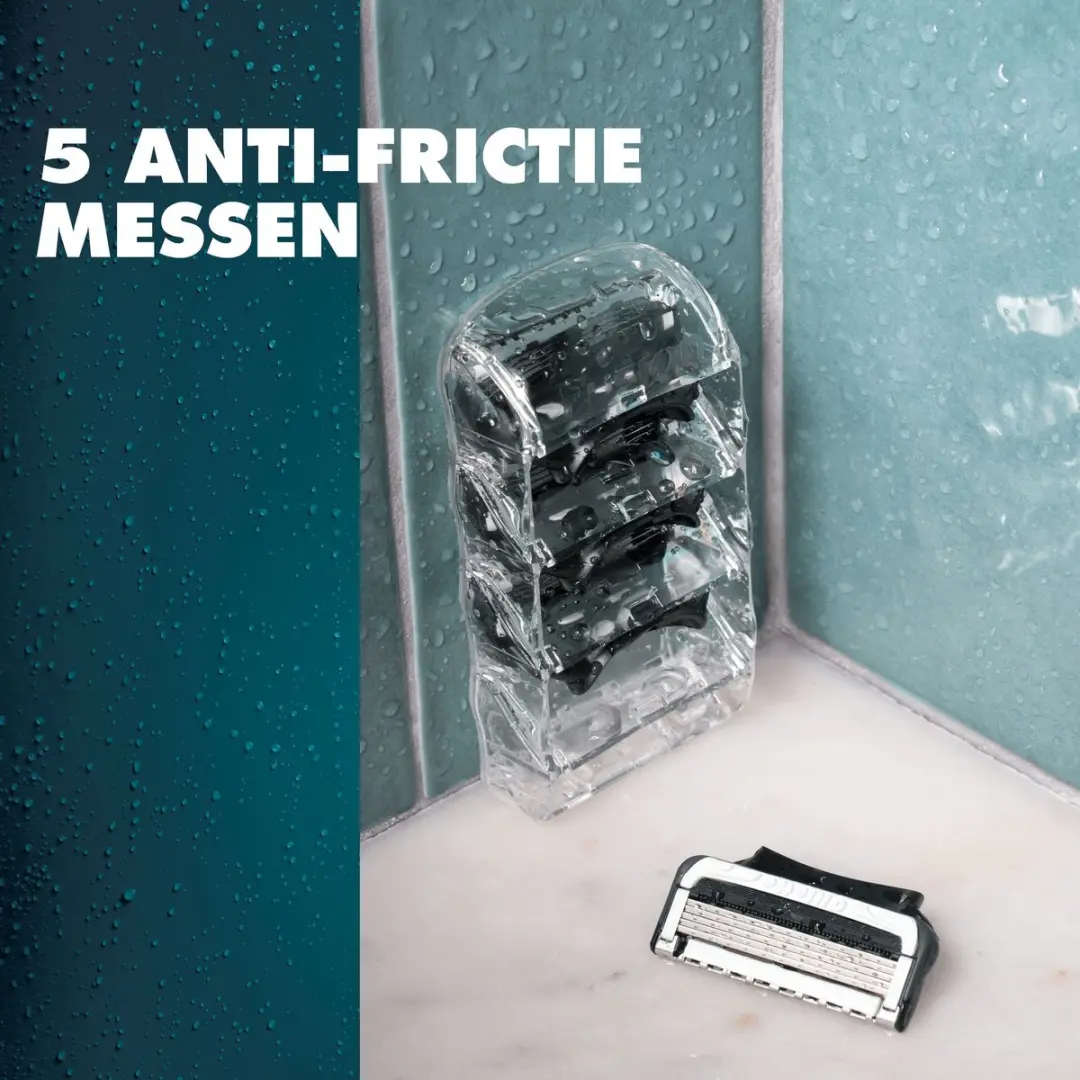Gillette Intimate 6 Stuks - 5 Bladen - Zwart