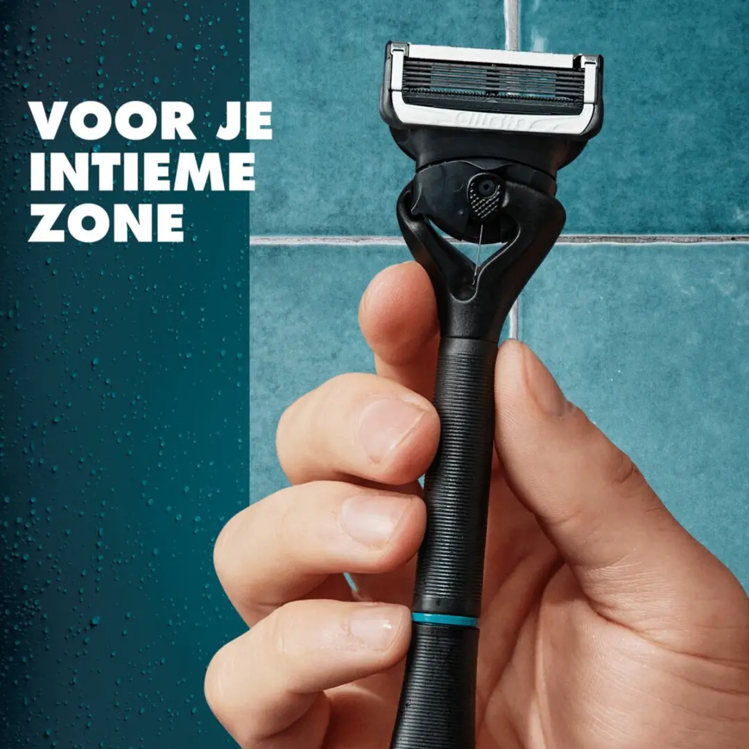 Gillette Intimate 6 Stuks - 5 Bladen - Zwart