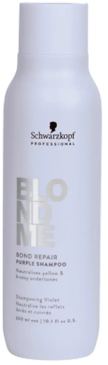 Schwarzkopf BlondMe Bond Repair Purple Shampoo 300ml