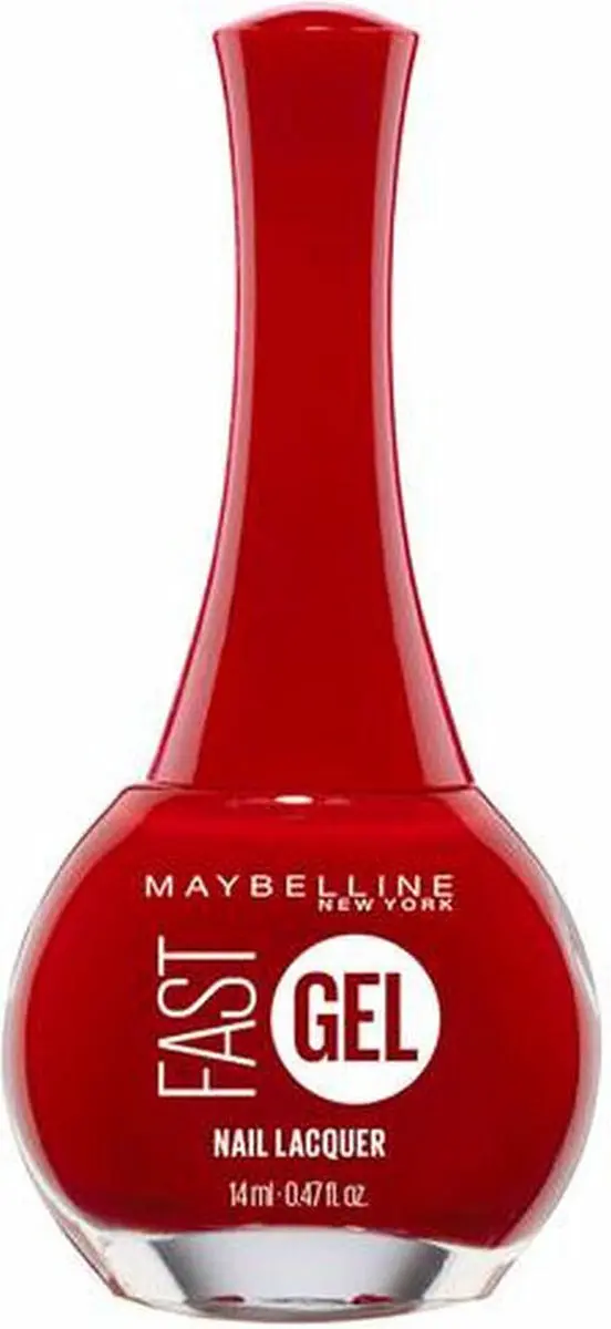 Maybelline Fast Gel Nagellak Rebel Red 14ml