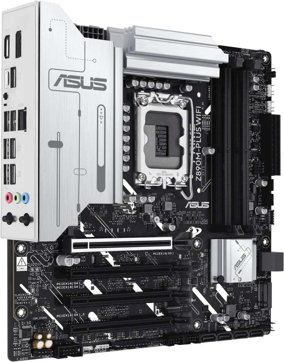 ASUS Prime Z890M-PLUS WIFI Moederbord - Intel Z890 - Micro ATX