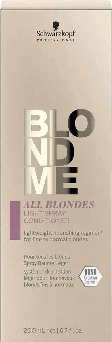 Schwarzkopf Blond Me Light Spray Conditioner 200ml