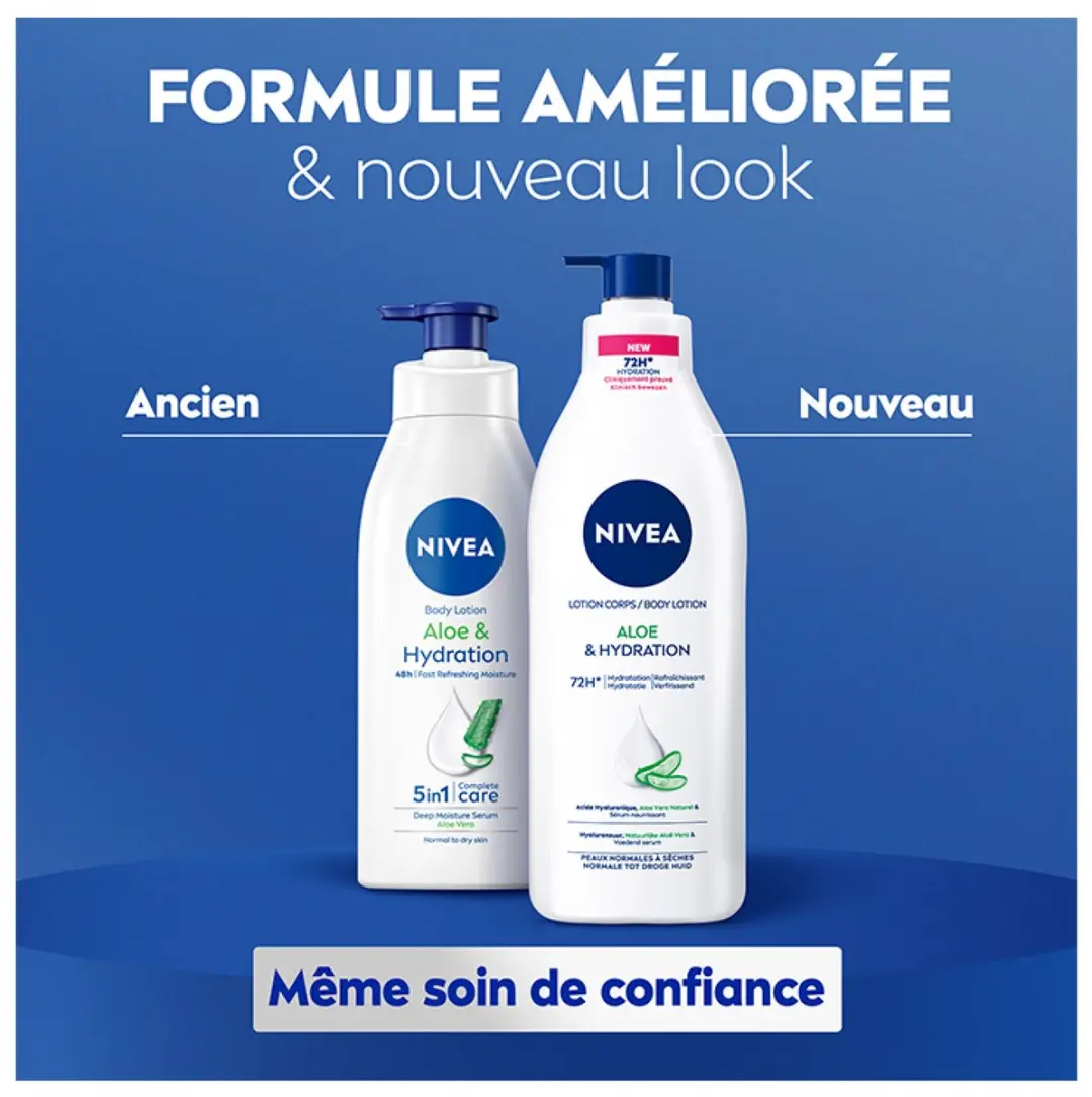NIVEA Aloë Body Lotion 72H 400ml