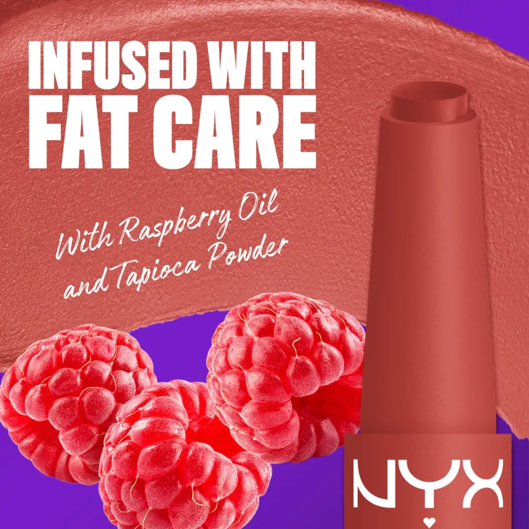 NYX Professional Makeup Fat Matte Lipstick Mauve Cloud - 3.5ml