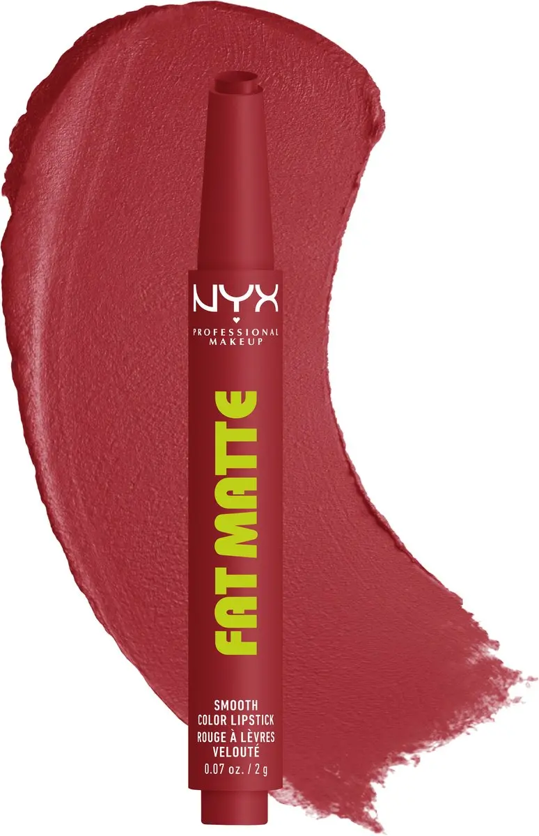 NYX Professional Makeup Fat Matte Lipstick Mauve Cloud - 3.5ml - afbeelding 6 van 6