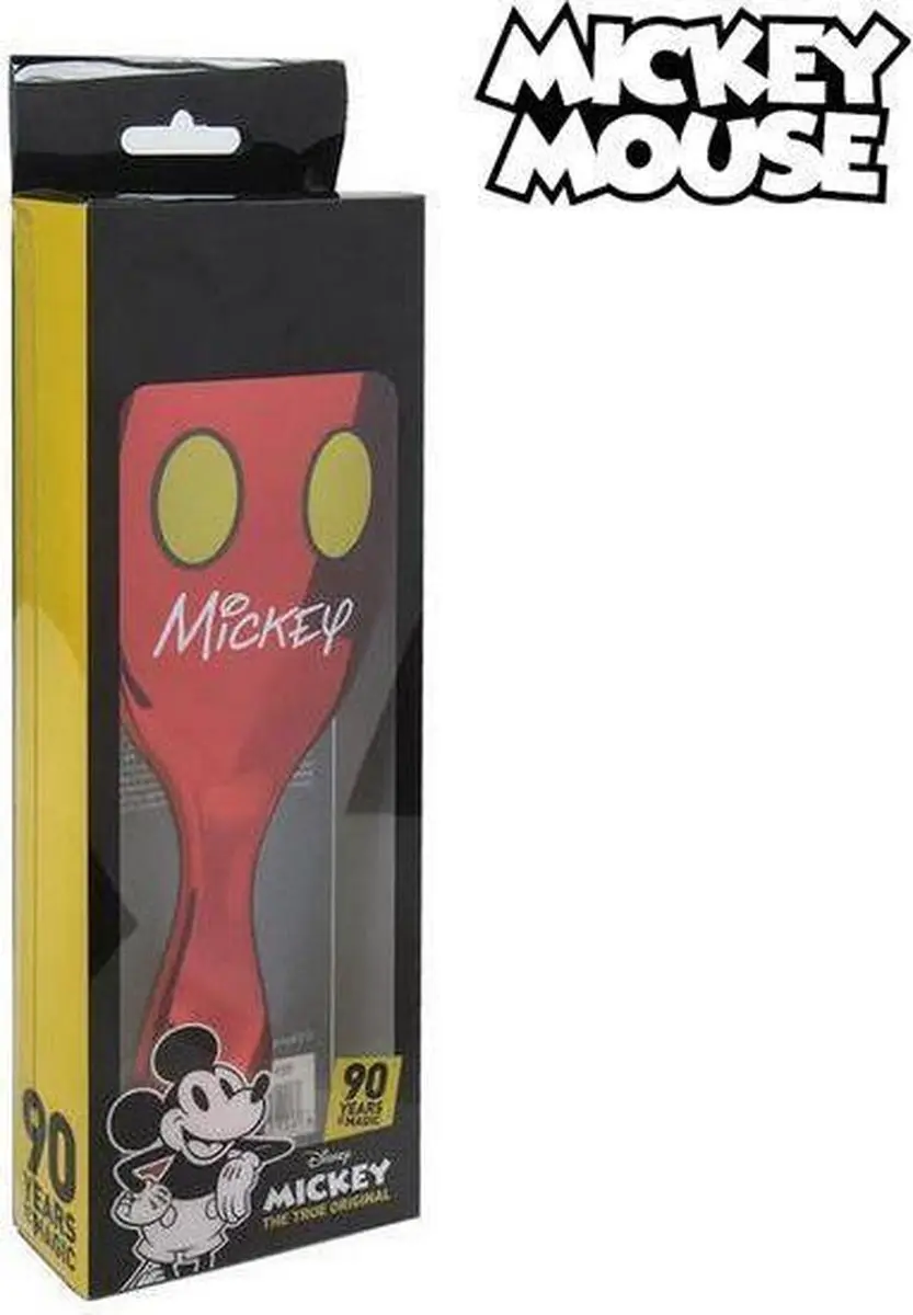 Disney Mickey Mouse Haarborstel - Rood
