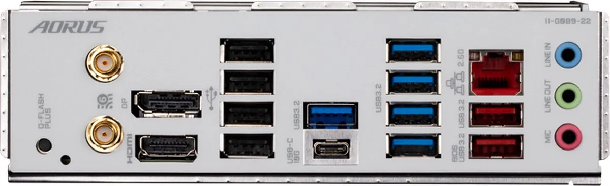 Gigabyte B650 AORUS ELITE AX ICE Moederbord - AM5 - Wi-Fi 6E