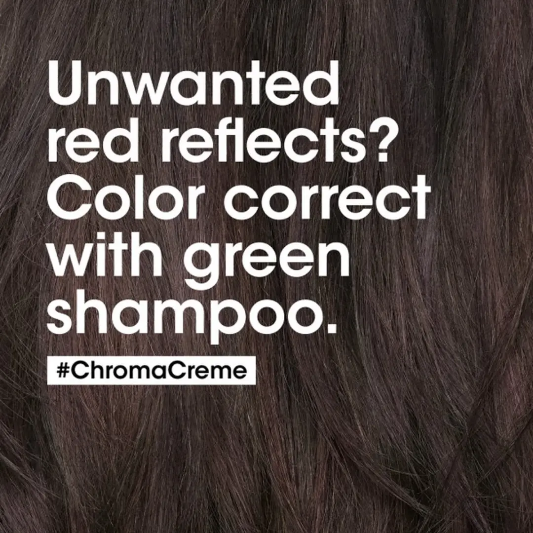 L'Oréal Paris Chroma Crème Green Dyes Shampoo 500ml