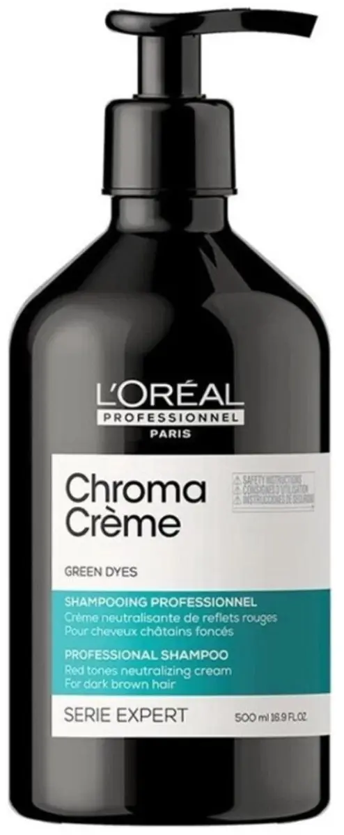 L'Oréal Paris Chroma Crème Green Dyes Shampoo 500ml