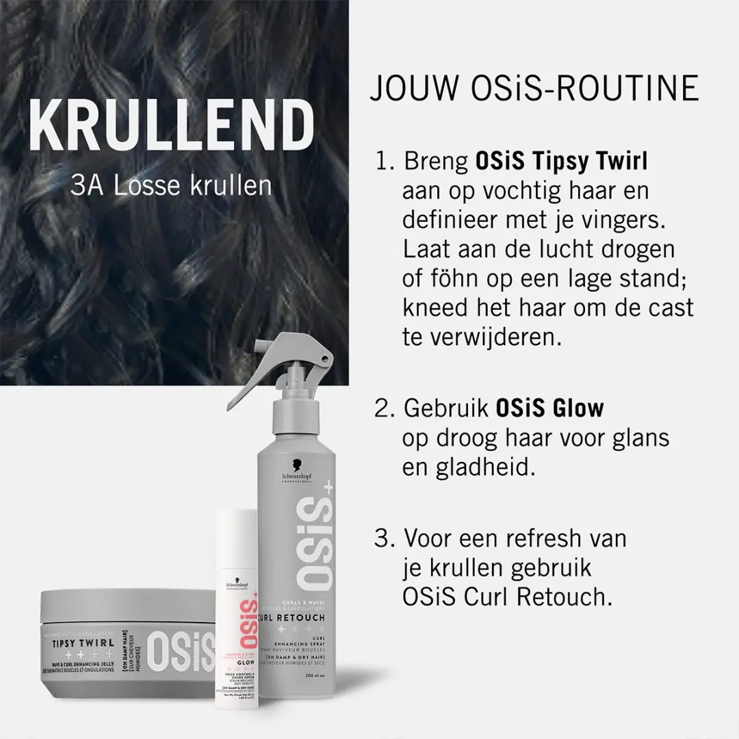 Schwarzkopf OSiS+ Tipsy Twirl Wave & Curl Enhancing Jelly 300ml