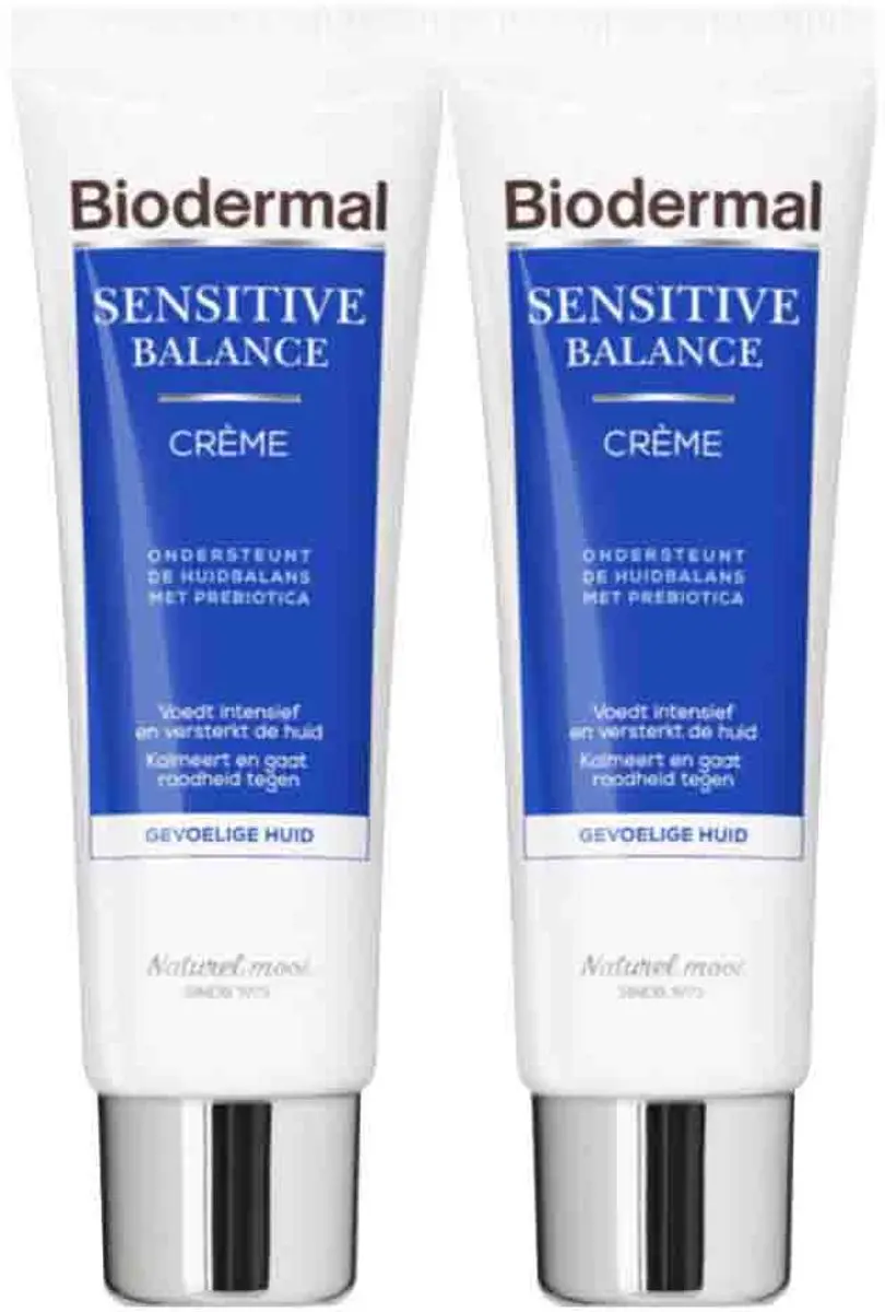 Biodermal Sensitive Balance Dagcrème - 2x50ml