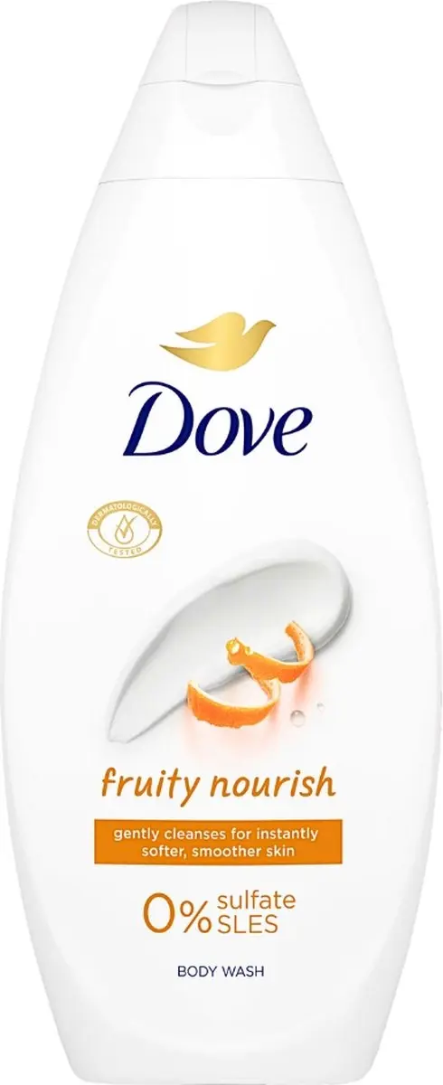 Dove Fruity Nourish Douchegel 250ml - Sulfaatvrij