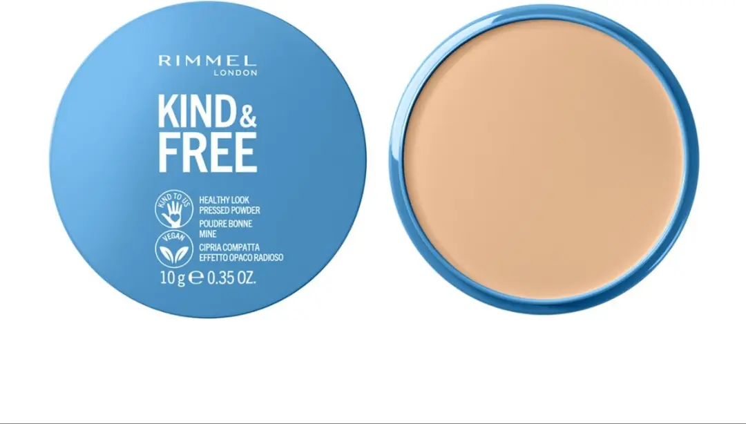 Rimmel London Kind & Free Vegan Pressed Powder 010 Fair - 10g