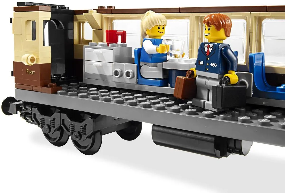 LEGO Emerald Night Train 10194 - 1085 Stukken - afbeelding 3 van 6