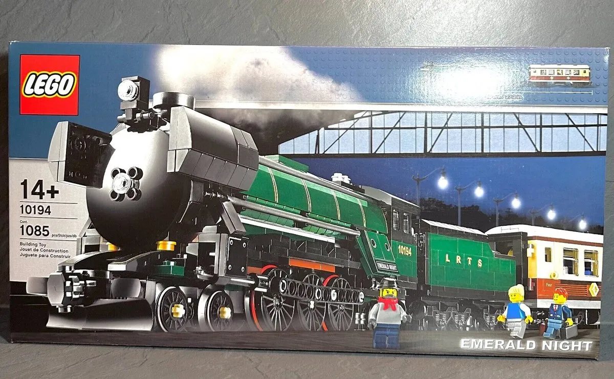 LEGO Emerald Night Train 10194 - 1085 Stukken - afbeelding 6 van 6