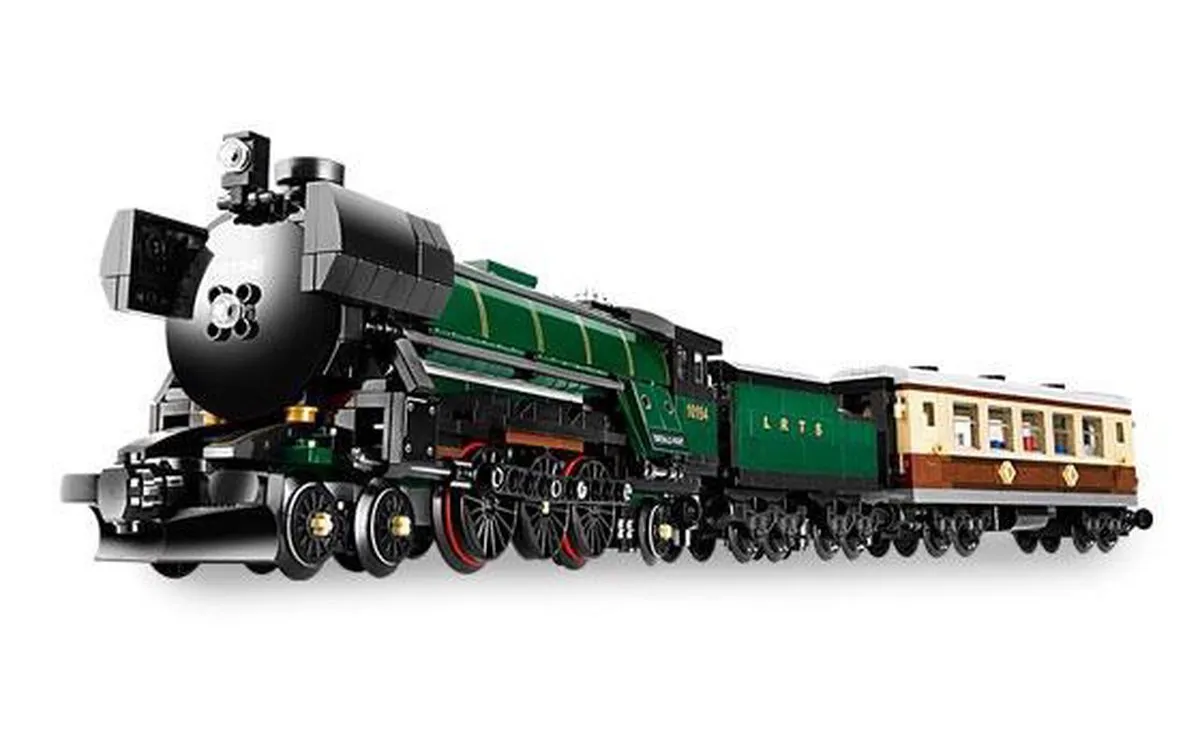 LEGO Emerald Night Train 10194 - 1085 Stukken - afbeelding 5 van 6