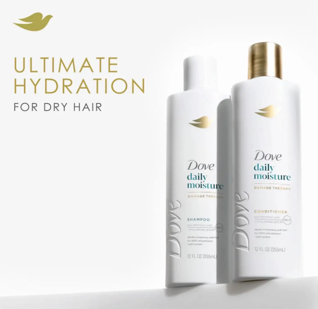 Dove Daily Moisture Conditioner 350ml - 4 Stuks
