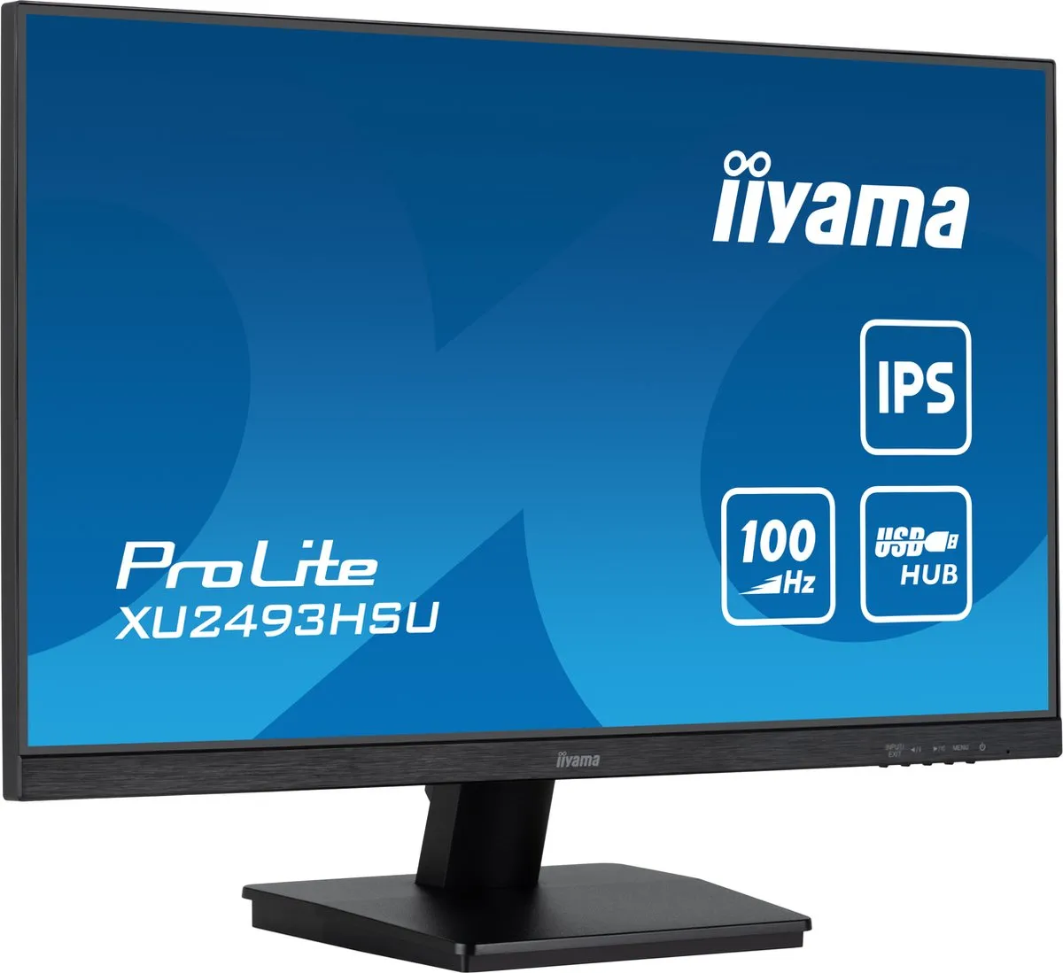 iiyama ProLite XU2493HSU-B7 Monitor 24" Full HD IPS - Zwart - afbeelding 6 van 6
