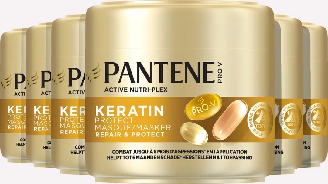 Pantene Pro-V Keratin Protect Haarmasker - 6x300ml