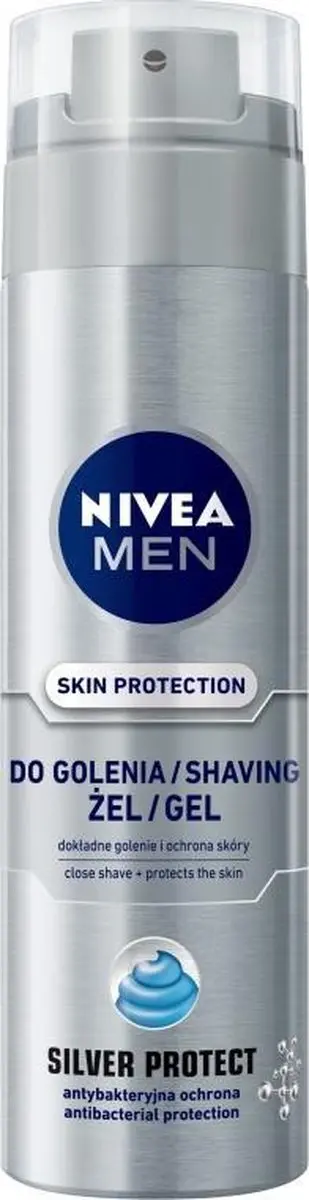 NIVEA Men Silver Protect Scheergel 200ml