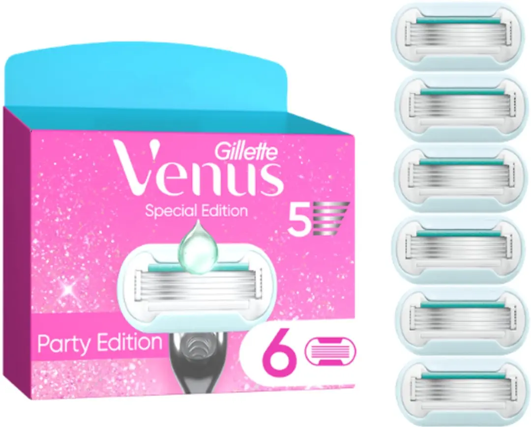 Gillette Venus Deluxe Party Edition 6 Scheermesjes