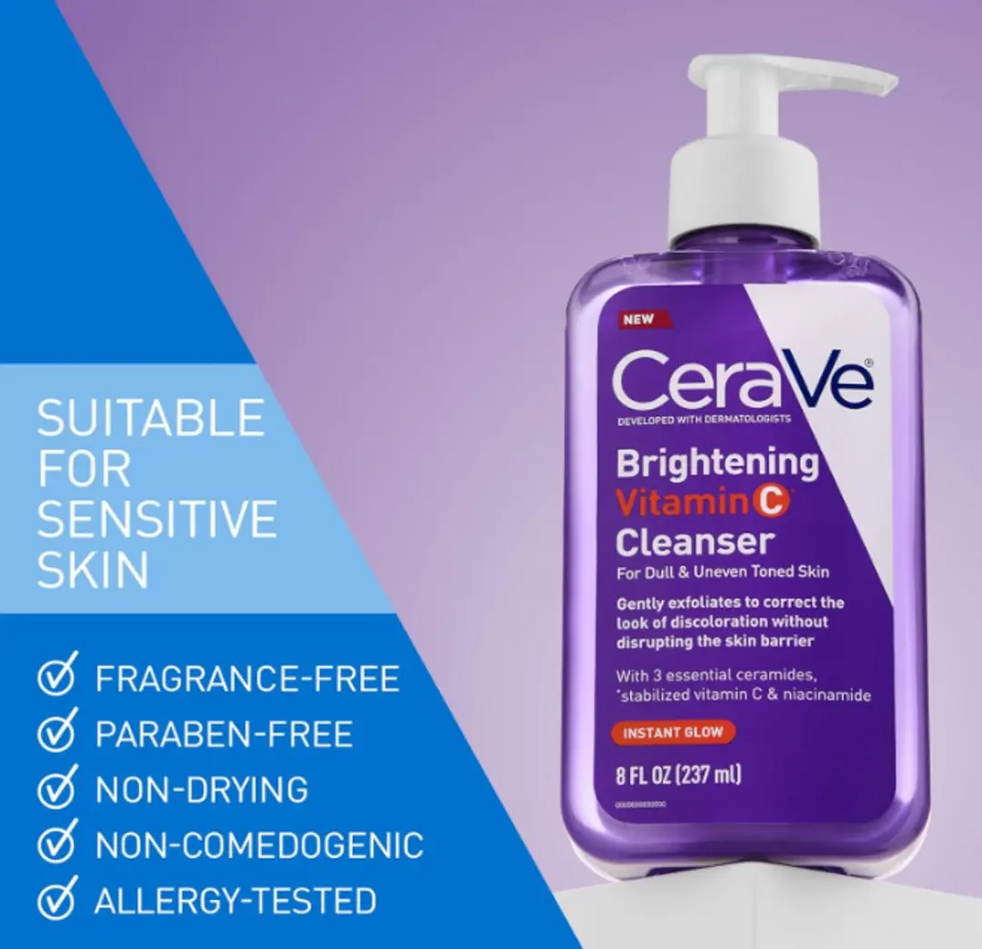 CeraVe Brightening Vitamin C Gezichtsreiniger 237ml