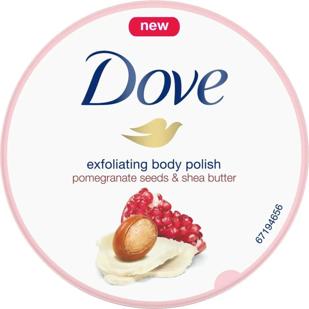 Dove Body Scrub Pomegranate & Shea Butter - 900ml (4x225ml)