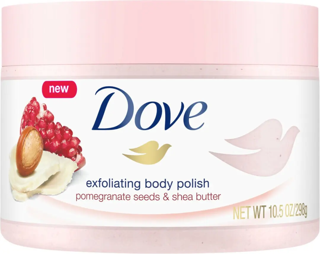 Dove Body Scrub Pomegranate & Shea Butter