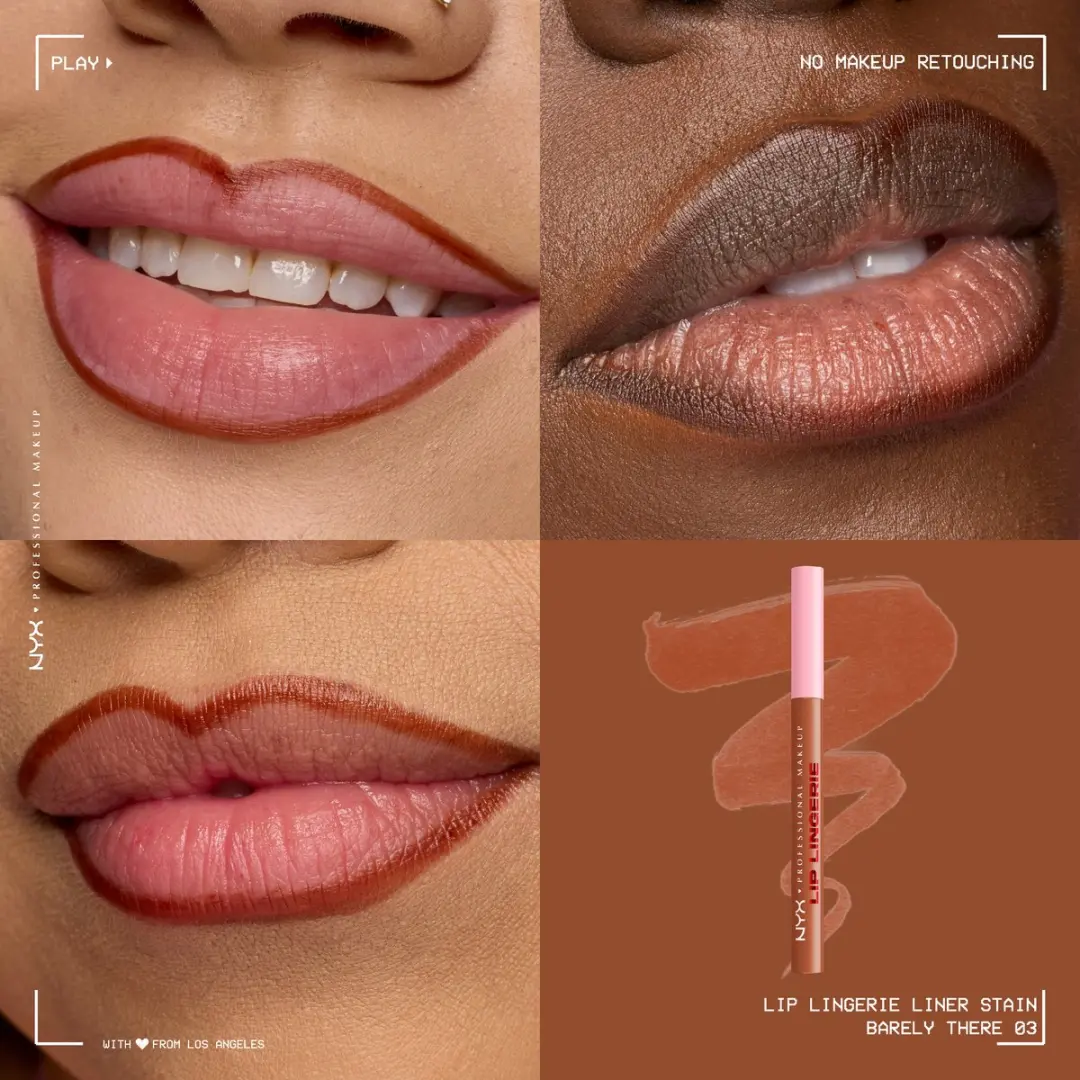 NYX Professional Makeup Lip Lingerie Lip Liner Barely There - 1ml