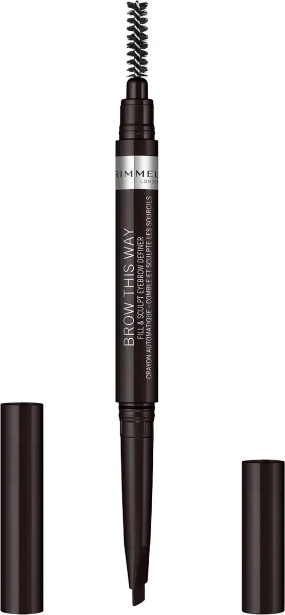 Rimmel London Brow This Way Potlood 004 Soft Black