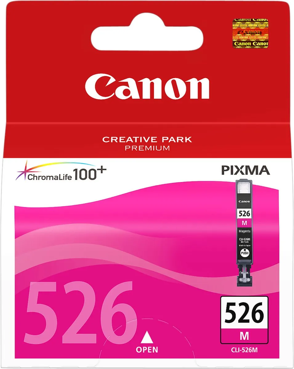 Canon CLI-526M Inktcartridge Magenta - 9ml