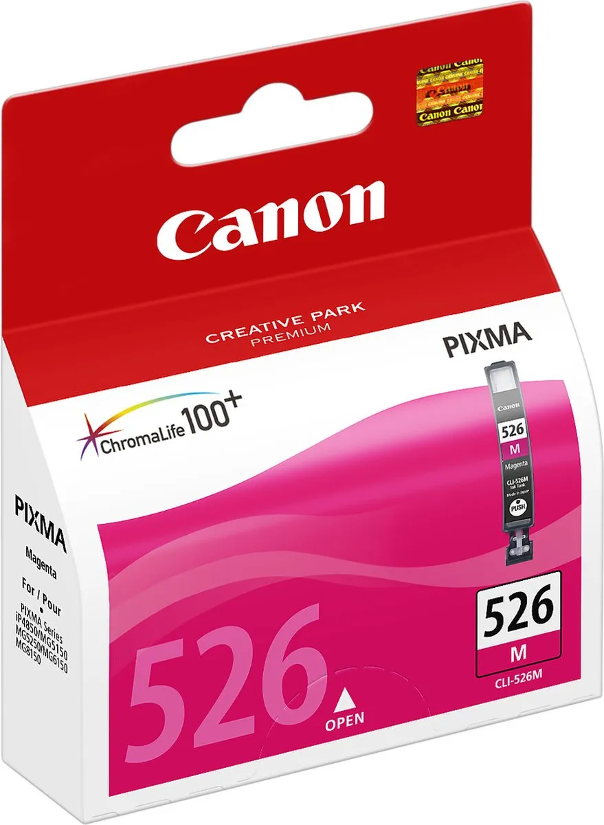 Canon CLI-526M Inktcartridge Magenta - 9ml