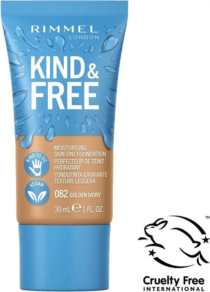 Rimmel London Kind & Free Foundation 082 Golden Ivory